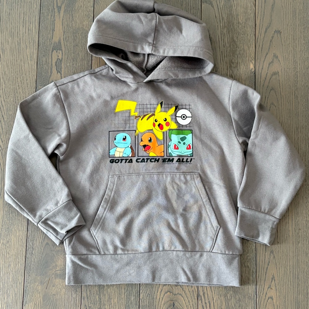 Old Navy Gray Kids Pokémon Sweatshirt